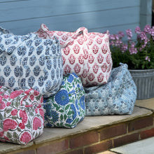 Load image into Gallery viewer, Boota - Pink & White Weekend Bag