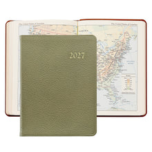 Load image into Gallery viewer, PRE-ORDER 2027 Desk Sage Goatskin Leather