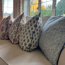 Load image into Gallery viewer, Ditsy Cushion Cover - Blue