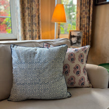 Load image into Gallery viewer, Ditsy Cushion Cover - Blue