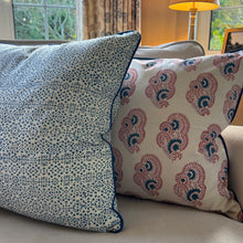 Load image into Gallery viewer, Ditsy Cushion Cover - Blue