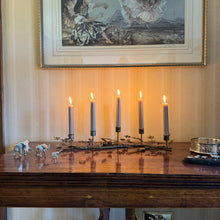 Load image into Gallery viewer, Antique gold branch candle holder