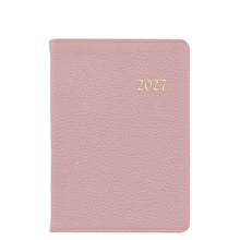 Load image into Gallery viewer, PRE-ORDER 2027 Notebook Diary Light Pink Goatskin Leather