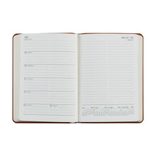 Load image into Gallery viewer, 2026 Notebook Diary Sage Goatskin Leather