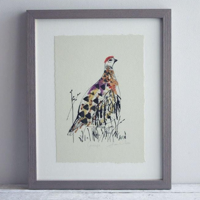 Grouse Print Available Framed and Unframed The Present House Company