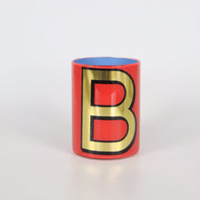 Load image into Gallery viewer, Alphabet Brush Pot - B (Carnation)