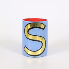 Load image into Gallery viewer, Alphabet Brush Pot - S (Periwinkle)