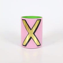 Load image into Gallery viewer, Alphabet Brush Pot - X (Lilac)