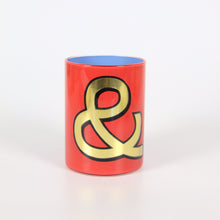 Load image into Gallery viewer, Alphabet Brush Pot - & (Carnation)