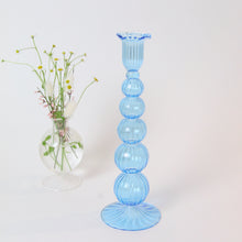 Load image into Gallery viewer, Margot Candlestick - Blue
