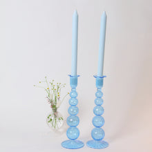 Load image into Gallery viewer, Margot Candlestick - Blue