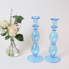 Load image into Gallery viewer, Etta Candlestick - Blue