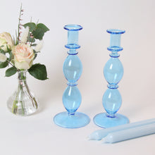 Load image into Gallery viewer, Etta Candlestick - Blue