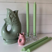 Load image into Gallery viewer, Moss Green Candles - Set of Four