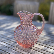 Load image into Gallery viewer, Hobnail Jug - Rosaline