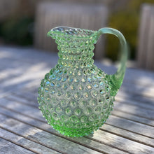 Load image into Gallery viewer, Hobnail Jug - Light Green (Pre-Order)