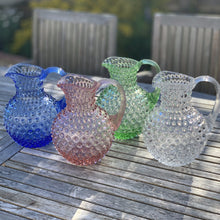 Load image into Gallery viewer, Hobnail Jug - Rosaline