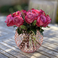 Load image into Gallery viewer, Hobnail Vase - Rosaline