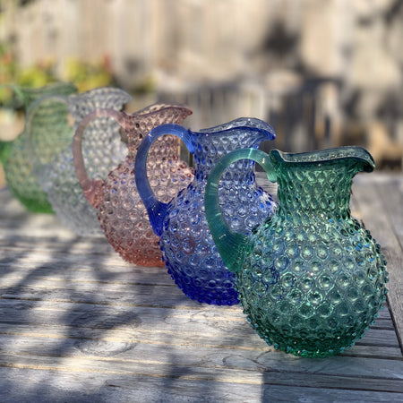 Hobnail Jug - Beryl