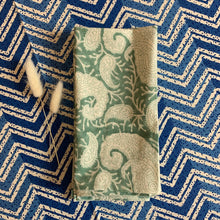 Load image into Gallery viewer, Paisley Napkins Set of 4 - Aqua