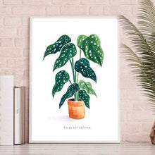 Load image into Gallery viewer, Polkadot Begonia Print