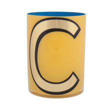 Load image into Gallery viewer, Alphabet Brush Pot - C (Yellow)