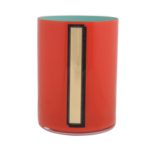 Load image into Gallery viewer, Alphabet Brush Pot - I (Orange)