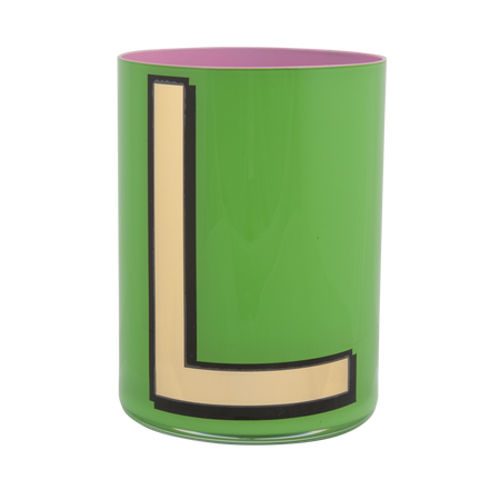 Alphabet Brush Pot - L (Green)