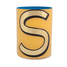 Load image into Gallery viewer, Alphabet Brush Pot - S (Yellow)