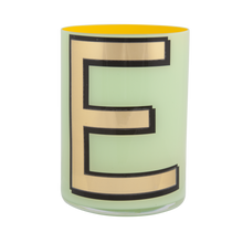 Load image into Gallery viewer, Alphabet Brush Pot - E (Mint)