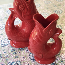 Load image into Gallery viewer, Medium Glazed Gluggle Jug - Paprika