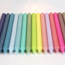 Load image into Gallery viewer, Dusty Blue Candles - Set of Four
