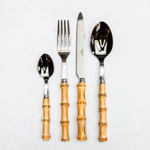 Load image into Gallery viewer, Bamboo Cutlery Set - set of 4