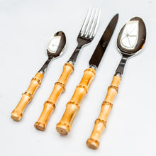 Load image into Gallery viewer, Bamboo Cutlery Set - set of 4