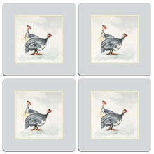 Load image into Gallery viewer, Guinea Fowl Table Mats - Set of 4