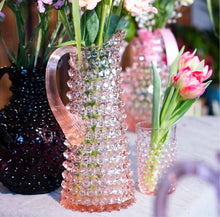 Load image into Gallery viewer, Tall Hobnail Jug - Rosaline