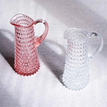 Load image into Gallery viewer, Tall Hobnail Jug - Rosaline