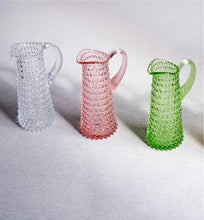 Load image into Gallery viewer, Tall Hobnail Jug - Light Green