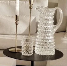 Load image into Gallery viewer, Tall Hobnail Jug - Crystal