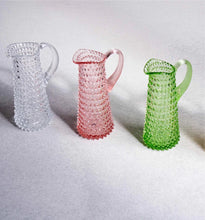 Load image into Gallery viewer, Tall Hobnail Jug - Rosaline