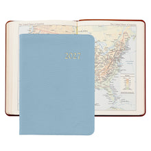 Load image into Gallery viewer, PRE-ORDER 2027 Desk Hydrangea Goatskin Leather
