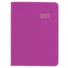 Load image into Gallery viewer, PRE-ORDER 2027 Desk Diary Orchid Goatskin Leather
