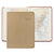 PRE-ORDER 2027 Desk Diary White Gold Goatskin Leather