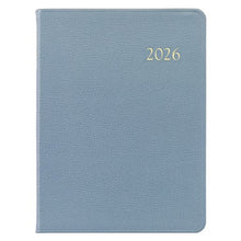 Load image into Gallery viewer, PRE-ORDER 2026 Desk Frost Blue Goatskin Leather
