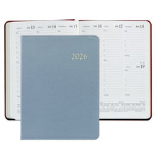 Load image into Gallery viewer, PRE-ORDER 2026 Desk Frost Blue Goatskin Leather
