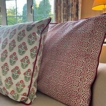 Load image into Gallery viewer, Ditsy Cushion Cover - Red
