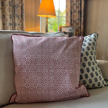 Load image into Gallery viewer, Ditsy Cushion Cover - Red
