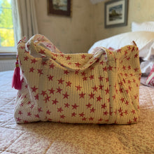Load image into Gallery viewer, Star - Pink Weekend Bag
