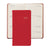 PRE-ORDER 2027 6" Pocket Diary Red Goatskin Leather