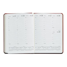 Load image into Gallery viewer, PRE-ORDER 2026 Desk Diary Orchid Goatskin Leather
